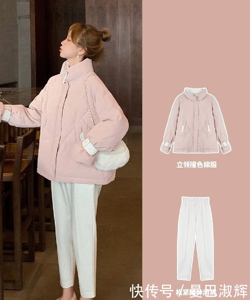 好看|155小个子棉服怎么穿显高又好看?8套穿搭教你,谁穿谁好看!