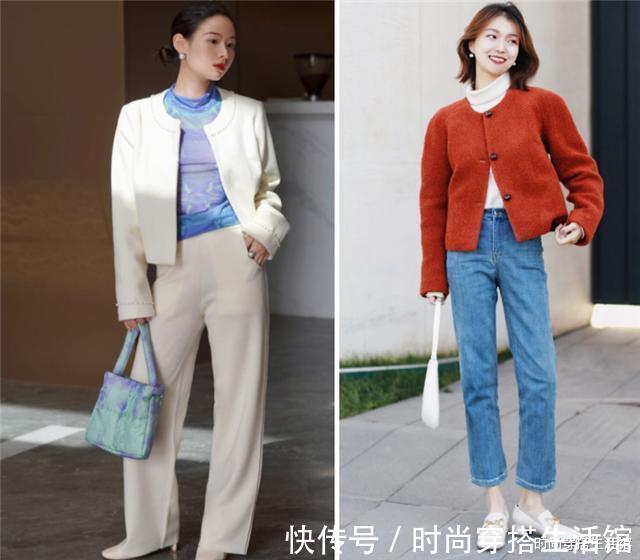 时髦|羽绒服收起来吧!今年流行的是“小外套”,温暖又显瘦,太时髦了
