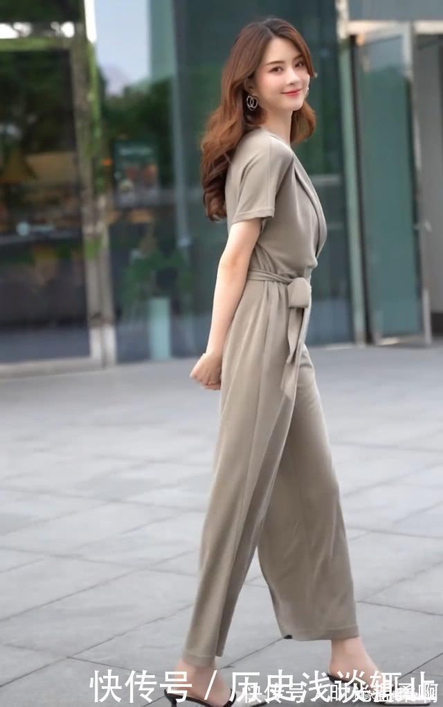 高跟鞋|高手,这是高手!小姐姐穿上“优雅裤”,也太美了吧,女神来了