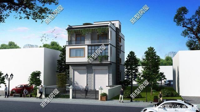 图纸|农村临街自建房，带商铺的设计才实用，第3套造价仅23万