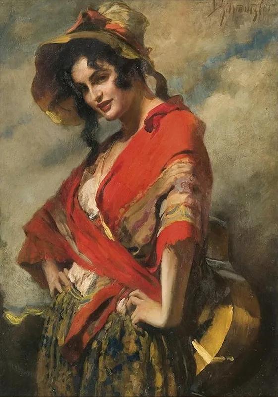 风情万种|他笔下的女子风情万种,撩人心弦!可惜晚年声誉不保!