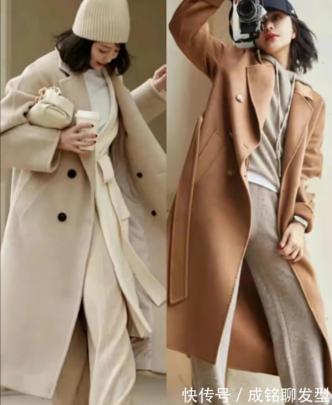 减龄|四五十岁的女人怎么穿时髦减龄?看看这16组穿搭,大气保暖又高级