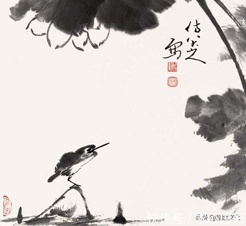 临八大山人@范曾.临八大山人