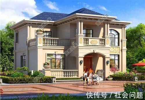 阳台|农村20万二层楼房设计图，这么好的楼房别错过了，要不有的后悔