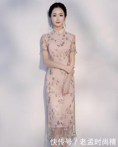 蕾丝旗袍天生美, 应该怎样选择, 才能穿出想要的时尚感