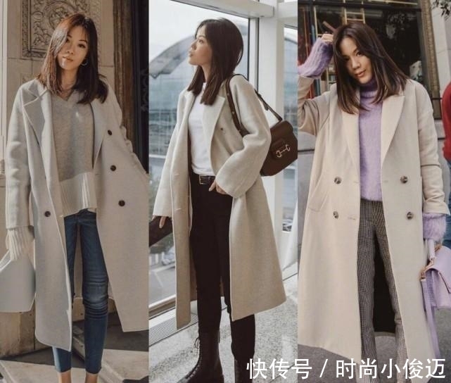 造型 大衣怎么穿才好看?24套搭配示范,上身优雅显瘦品味高级