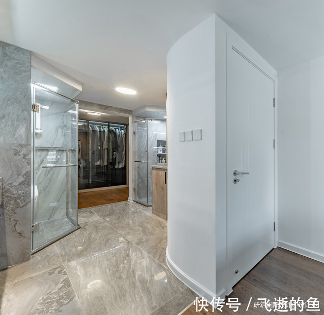 卫生间|70㎡打造岛台餐桌一体，开放式厨房