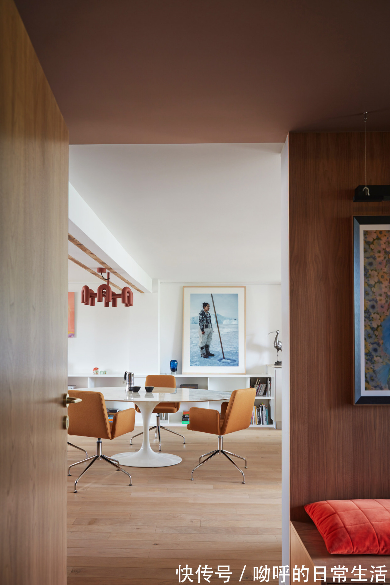 木镶板|Manuelle Gautrand丨 巴黎日晷公寓