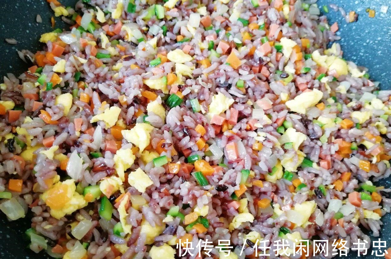 杂粮炒饭|减肥不是饿肚子,主食这样吃,营养丰富,低脂健康