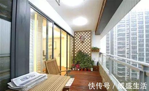 钢化玻璃|开放式阳台装修时,一定要记住的5个点,被大多数的人都忽略了