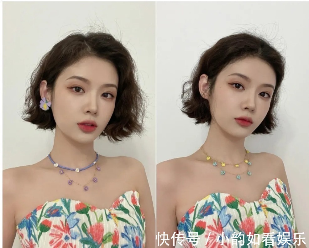 短发 头发细软发型别乱剪,烫卷剪短发,让你变身高颜值