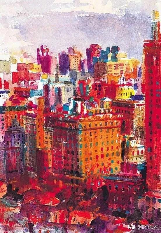 色彩!「油画欣赏」生动鲜明的色彩,一种独特的华丽风格