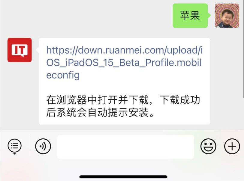 ip苹果 iOS/iPadOS 15.2 公测版 Beta 2 发布