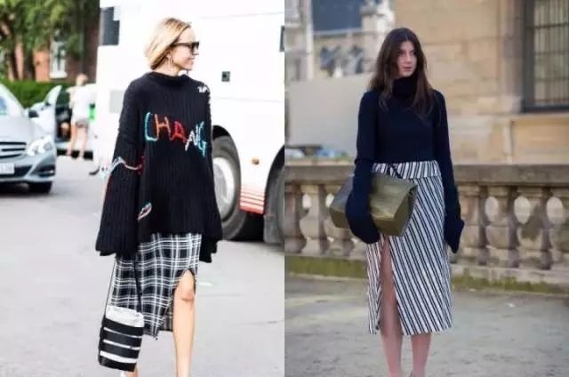 blind 早春穿什么毛衣+半身裙,让你时髦又有文艺范,满满女人味