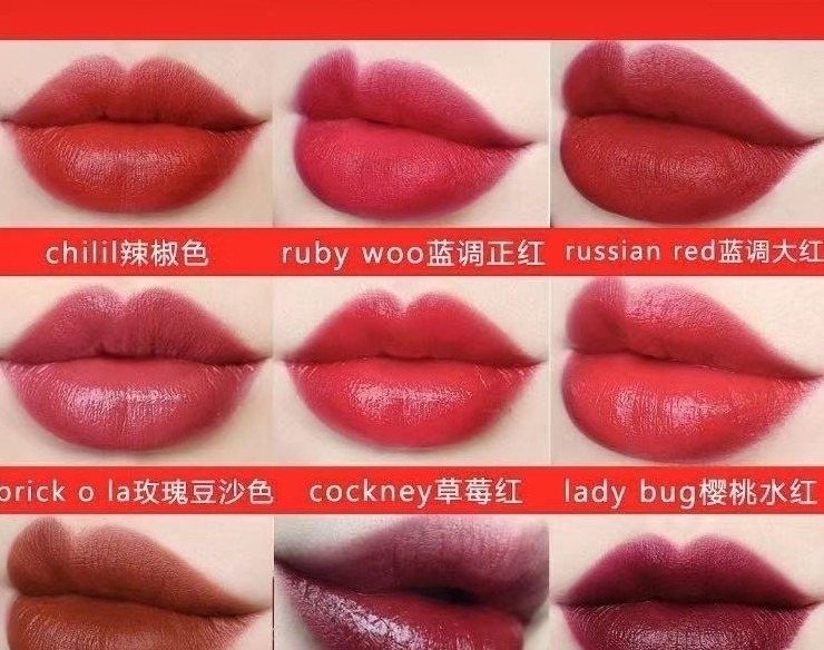 美妆博主 还在看李佳琦口红试色吗?超全的口红颜色建议,直男秒变小奶狗!