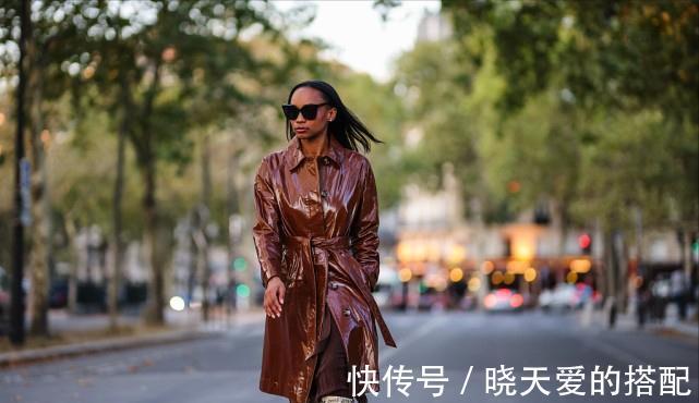 穿搭 秋天不错过这件单品!风衣演绎优雅复古风,穿起来太显气质
