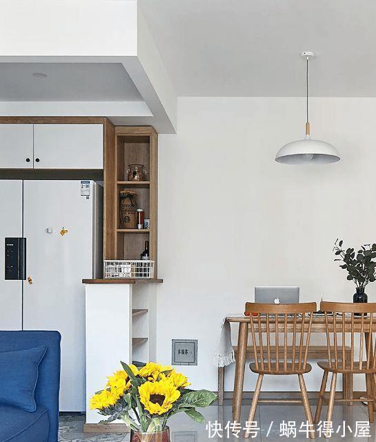 小茶几|85㎡采光0分小黑屋,完美蜕变3室2厅敞亮房!舒适的成功改造