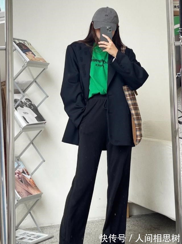 了不起的女孩 薄外套+T恤、衬衫+阔腿裤,今秋最in穿搭!
