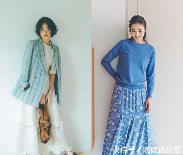 今春,你穿什么颜色?参考这些“蓝色穿搭”灵感,气质淑女又吸睛