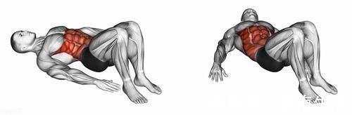 动作|腹肌训练方法:先减脂再虐腹!4个动作,帮你雕刻腹肌线条!