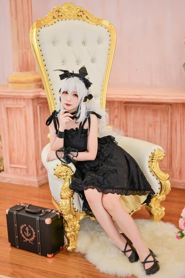 明日|cos:明日方舟 温蒂周年礼服