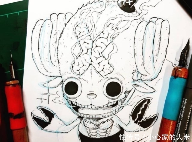 当海贼王被“巨人化”，“三头索隆”太霸气，乔巴成“大头娃娃”