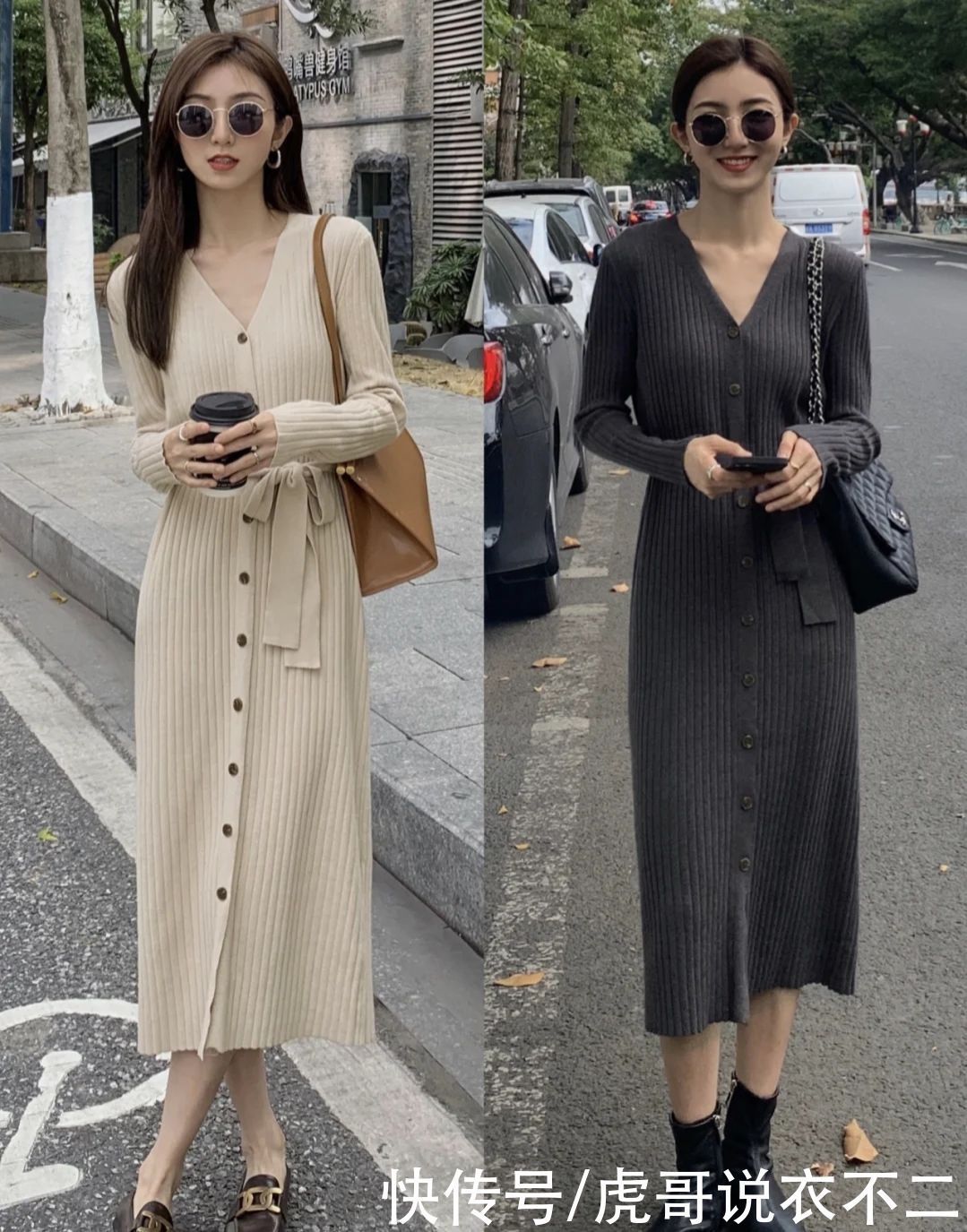 这位时髦精真会穿,仅用两款长裙解锁冬季时尚,将浪漫进行到底