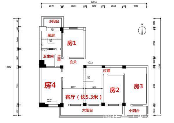 鞋柜|老房翻新大改造,改变不合理户型,让老房子实现华丽的逆袭