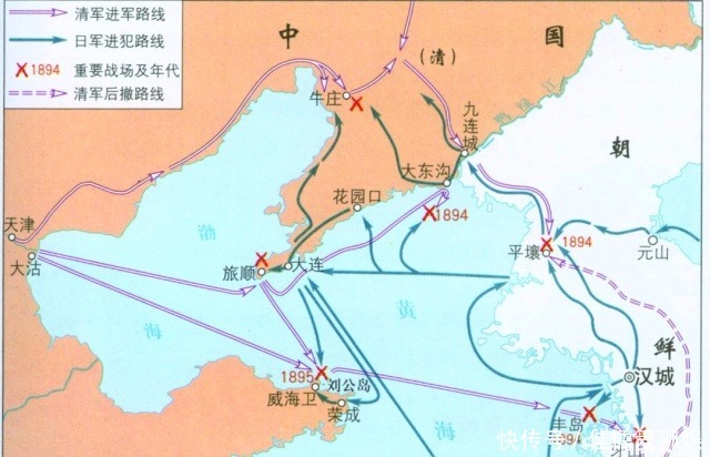 甲午战争|清朝四支海军只有两支参加甲午战争,还有两支海军为何没有去