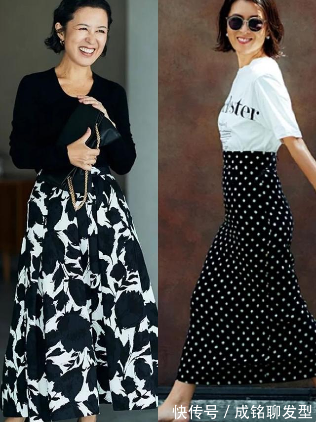 直子|49岁的大草直子太会穿,堪称小个子穿搭典范,简约时尚高级感满满