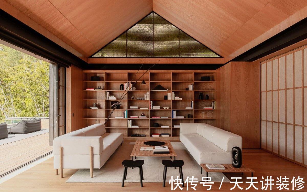 书籍|你知道客厅书架墙吗?装修设计的满满文艺感,书籍惊艳时光