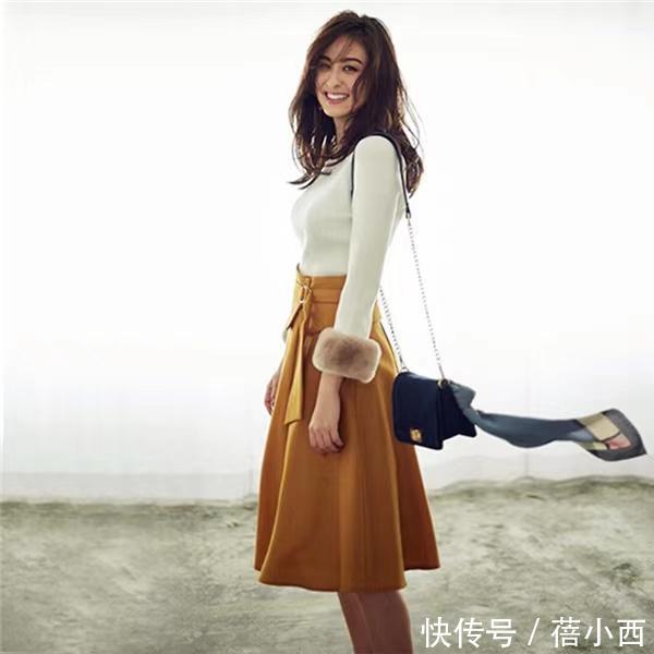 上衣|不要低估一个会穿半身裙的女人!秋季学会这些精致穿搭,气质撩人