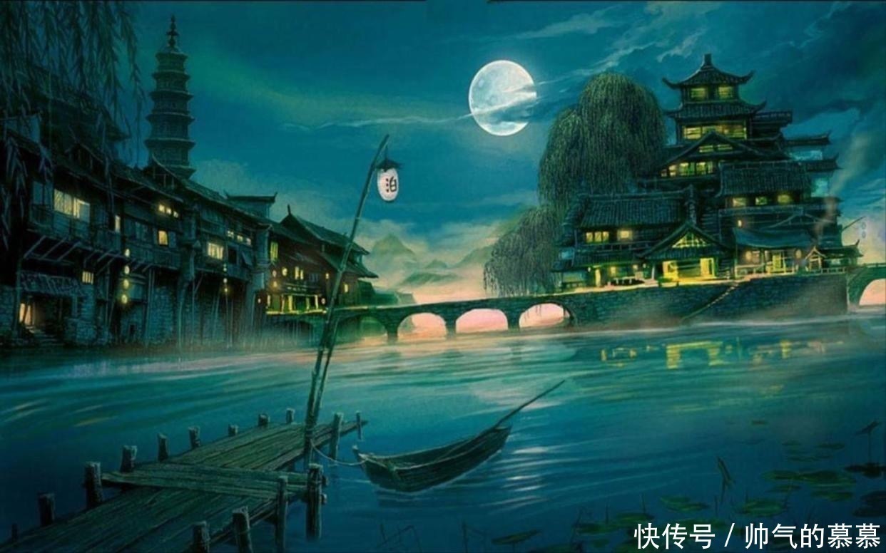 钟声&诗人半夜失眠写下一首诗,意境唯美动人,短短28个字,流传千古