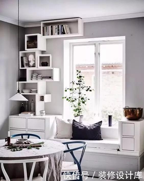 收纳|你家飘窗是否被闲置了,这样设计,收纳空间倍增加