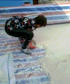 |搞笑GIF趣图:今天点了一道大盘鸡,感觉吃的好亏