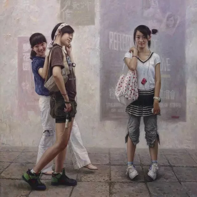 美女画家笔下的女孩 美女画家笔下的女孩