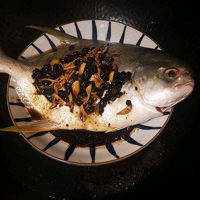 清蒸豆豉|清蒸豆豉金鲳鱼