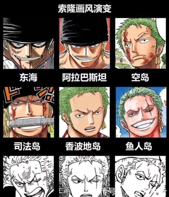 草帽海贼团|海贼王回顾过往,草帽海贼团画风对比,乔巴越来越可爱了