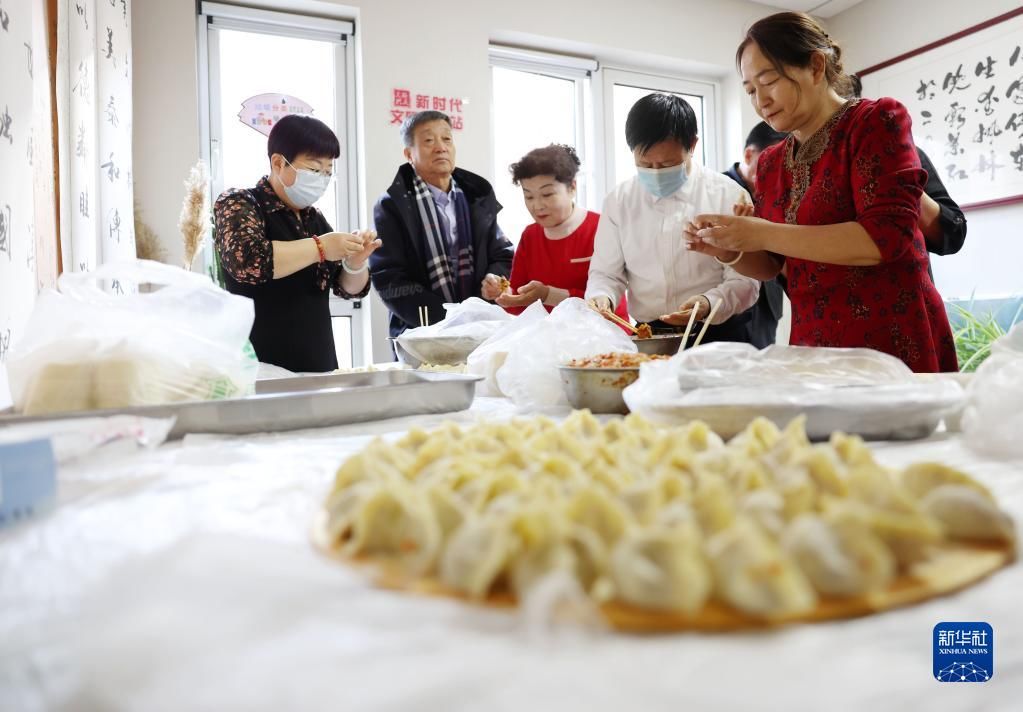 情暖冬至#情暖社区迎冬至