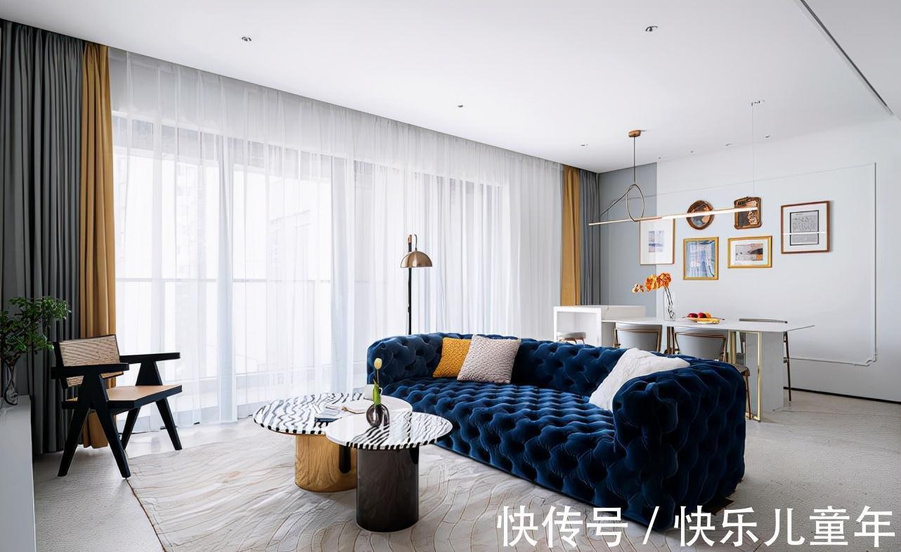 卡座|150平轻奢三居室,美观大气,让人争相模仿