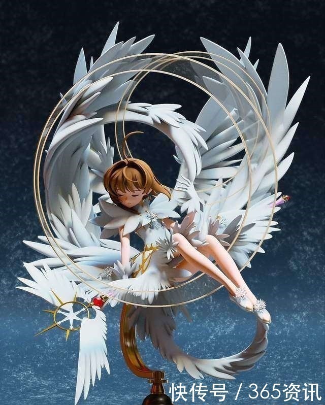 绘师|画美实物更美!粉丝参照魔法少女小樱美图,自制高水准天使樱模型