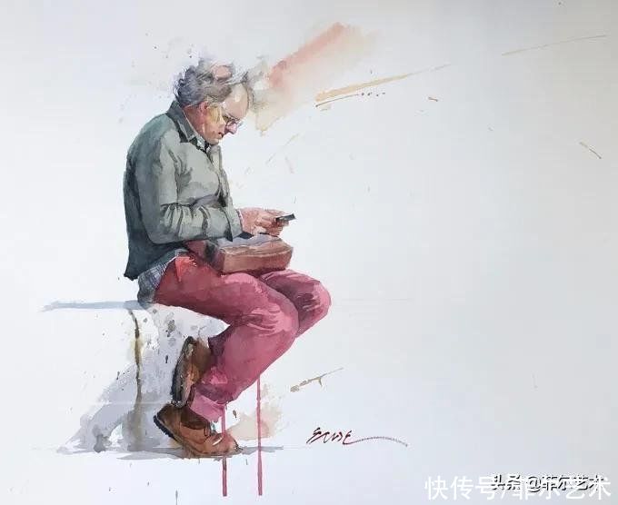 尤德斯|水彩也可以画得超准确！真心佩服！必须点赞