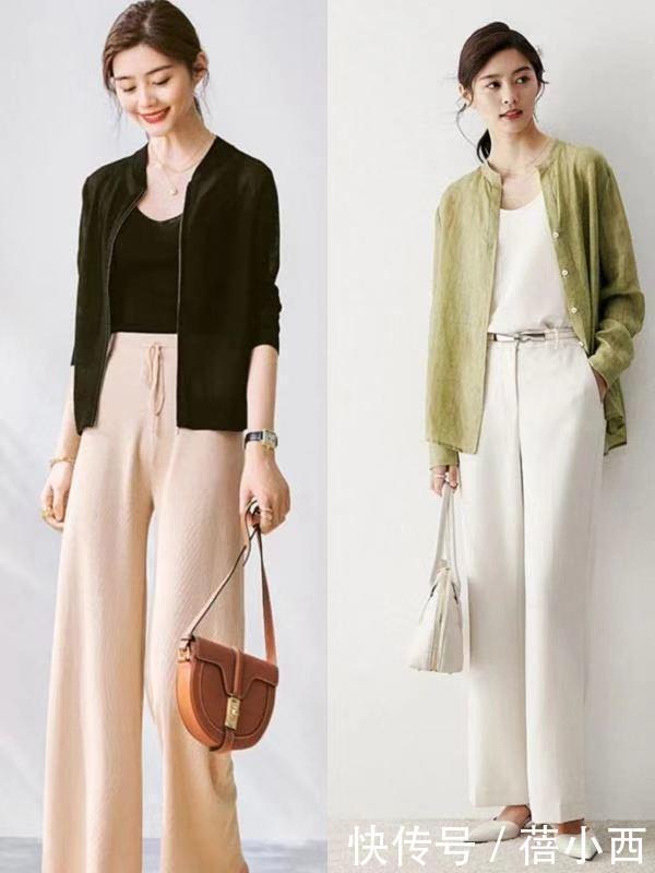 穿衣|讲真,真正有品味的女人穿衣从不复杂,分享18套简约有质感的穿搭
