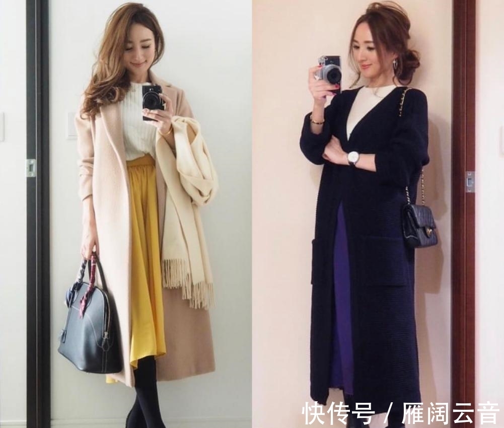 阔腿裤|想要穿得舒服又好看,一定少不了大衣,这位博主的搭配值得借鉴