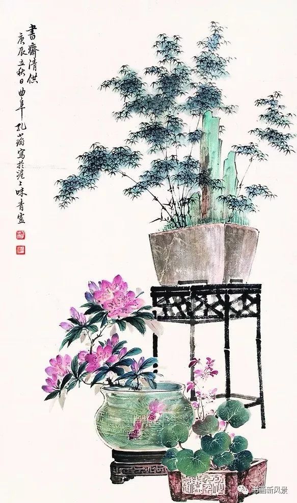  盆景|国画中的盆景，美不胜收