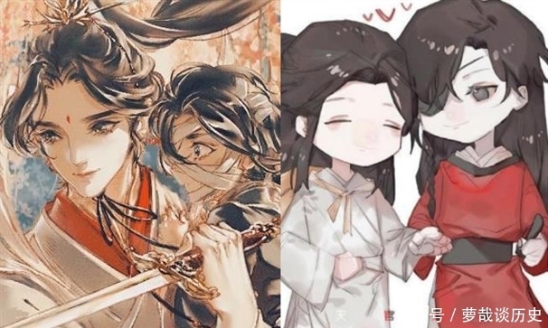 《天官赐福》漫画PV已出,谢怜花城还原度极高,网友:太上头了吧!