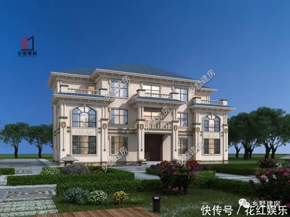 起居厅|农村建房还需要纠结么,选择自己喜欢的图纸,盖起来就完事儿