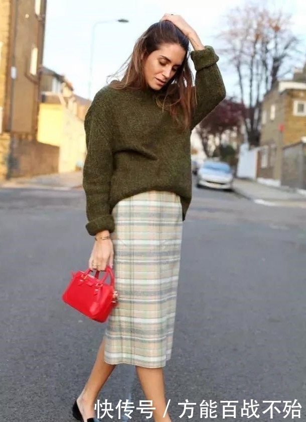 毛衣|毛衣遇上裙子,优雅又甜美,邂逅浪漫秋冬
