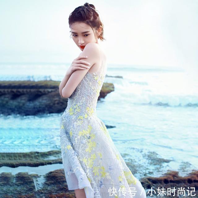 沙滩裙 好身材别不敢秀,这几款雪纺裙显瘦不庸俗