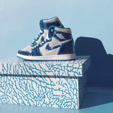 air jordan 鞋身镶钻,最便宜也要 5 万!这些AJ1太酷了